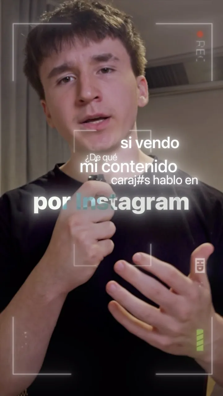 Reel: Talking head · Estilo cámara